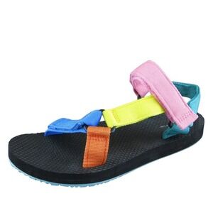 Time And Tru Women Sport Sandals Shoes Size 7 Medium Multicolor Synthetic